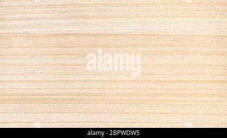 panoramic wooden background - unpainted pine plank with natural pattern close up Stock Photo