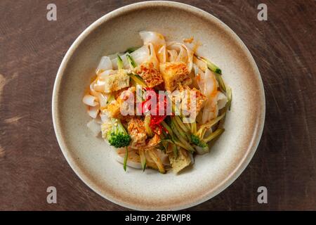 Delicious Cold Rice Noodles,Shanxi snacks Stock Photo