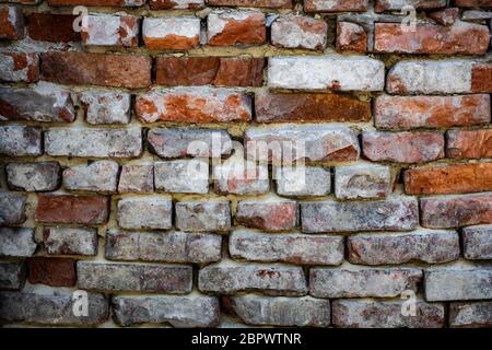 Background of old dirty brick wall Stock Photo