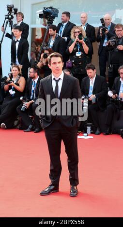 VENICE, ITALY - AUGUST 30:  Chris Messina attend 'Manglehorn' premiere during the 71st Venice Film Festival on August 29, 2014 in Venice, Italy. Stock Photo