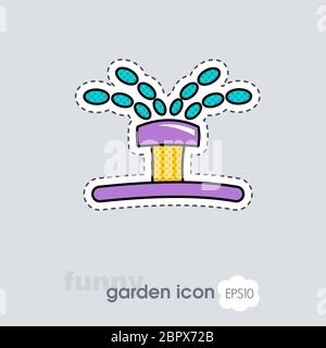 shower with water drop icon with outline and line style vector ...