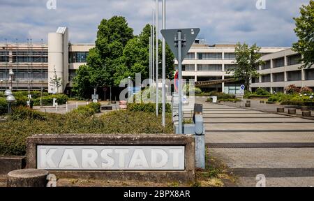 Essen, Ruhr Area, North Rhine-Westphalia, Germany - Karstadt head office. Essen, Ruhrgebiet, Nordrhein-Westfalen, Deutschland - Karstadt Hauptverwaltu Stock Photo