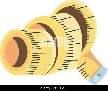 construction meter on white background vector illustration design Stock Vector