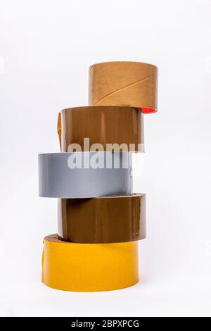 Download Roll Of Yellow Duct Tape Stock Photo Alamy PSD Mockup Templates