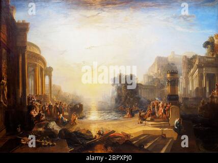 JMW Turner 1775-1851 The Decline of the Carthaginian Empire - Exhibited 1817 Oil on canvas Stock Photo