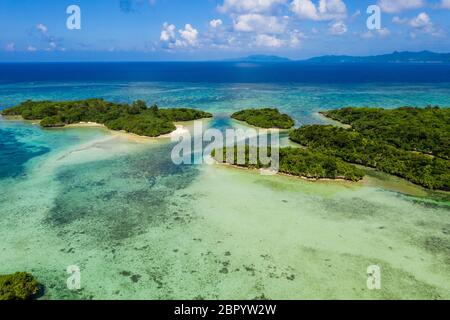 Kabira Bay in ishigaki island japan Stock Photo