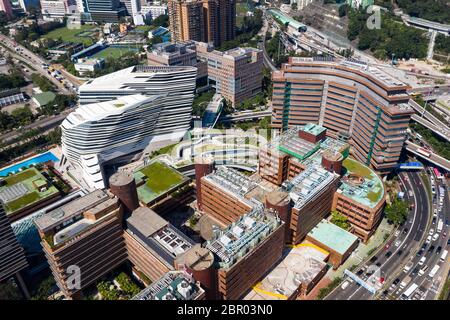Hung Hom, Hong Kong, 07 November 2018:- Polytechnic university of Hong Kong Stock Photo