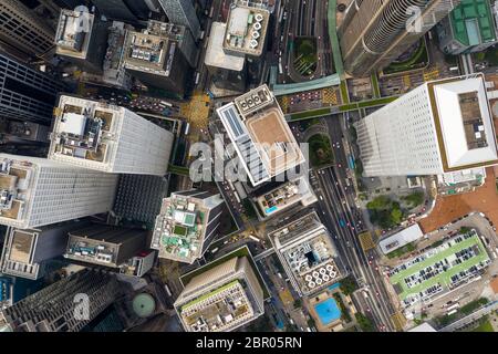 Central, Hong Kong - 01 November : Hong Kong city Stock Photo