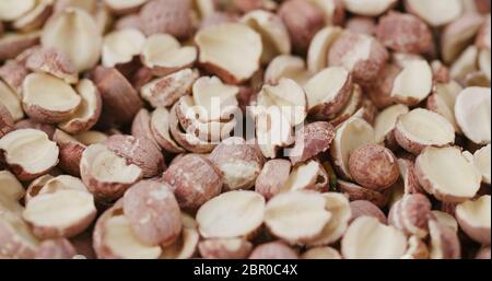 Dried lotus seed Stock Photo