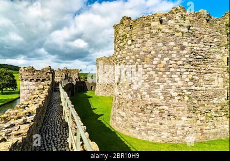 Beaumaris Castle in Wales, UK Stock Photo