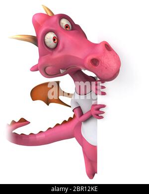 Fun dragon Stock Photo