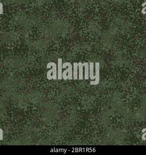 Camouflage pattern background. Classic clothing style masking camo repeat print Stock Vector