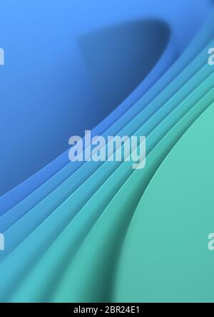 Modern Blue Green Background Stock Photo
