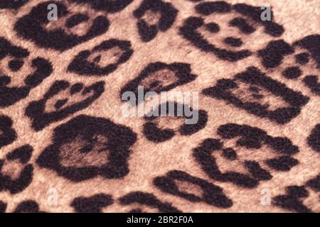 Fabric background with pattern closeup picture. Stock Photo