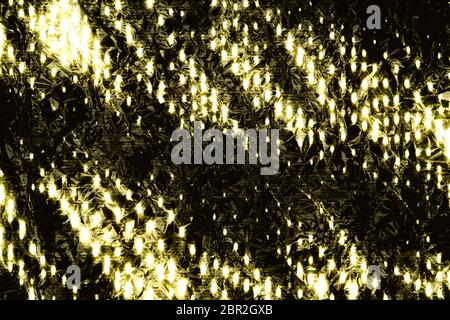 Foil aluminum crushed texture. Metal material background Stock Photo