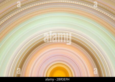 Motion blurred abstract in around shape Stock Photo