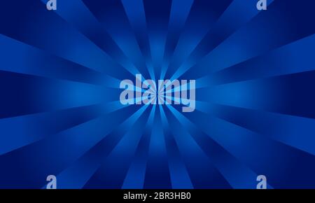 abstract blue starburst vector background Stock Vector