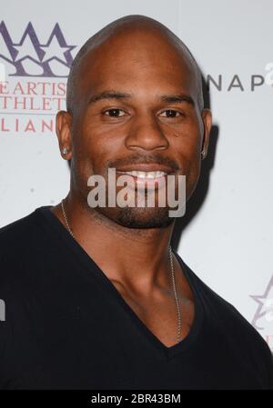 20 May 2020 - Body of Former WWE Star Shad Gaspard Found on Venice Beach. A lifeguard reported seeing a wave Ã’had crashed over Mr. Shad Gaspard and he was swept out to sea. File Photo: 13 July 2015 - West Hollywood, California - Shad Gaspard. Arrivals for the Pre-ESPY Kickoff Party held at STK. (Credit Image: © Birdie Thompson/AdMedia via ZUMA Wire) Stock Photo