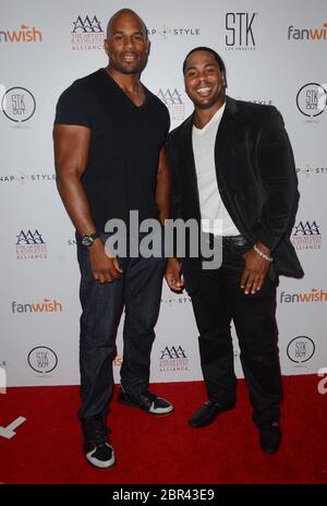 20 May 2020 - Body of Former WWE Star Shad Gaspard Found on Venice Beach. A lifeguard reported seeing a wave Ã’had crashed over Mr. Shad Gaspard and he was swept out to sea. File Photo: 13 July 2015 - West Hollywood, California - Shad Gaspard, JTG. Arrivals for the Pre-ESPY Kickoff Party held at STK. (Credit Image: © Birdie Thompson/AdMedia via ZUMA Wire) Stock Photo