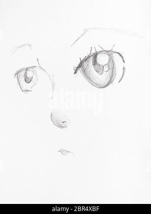 How to Draw a Basic Manga Girl Head Side View  StepbyStep Pictures   How 2 Draw Manga