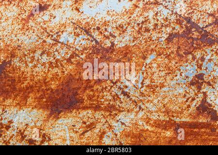 Old Weathered Rusty Metal Texture Stock Photo