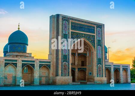 Khast Imam Mosque, major tourist destination in Tashkent, Uzbekistan Stock Photo