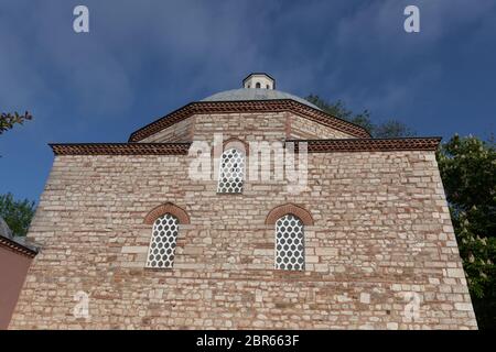 Hagia Sophia Hurrem Sultan Bathhouse in Sultanahmet Square, Istanbul City, Turkey Stock Photo