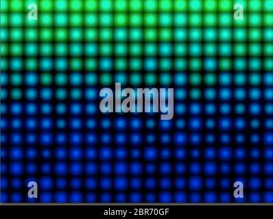 Abstract background advertising green, blue, gradient, decorative geometric spectrum Stock Photo