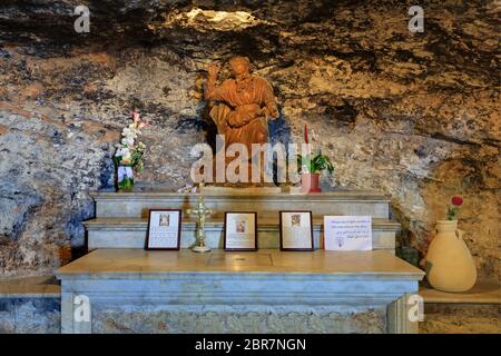 Stella Maris Church, Mount Carmel, Haifa, Israel Stock Photo