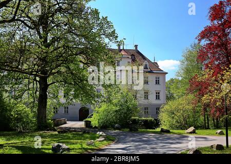 Castle in the city of Bad Waldsee Stock Photo