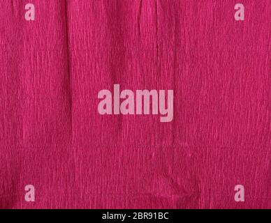 dark red corrugated paper, full frame, close up, wrapping paper Stock Photo