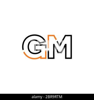 Initial GM Letter Linked Logo. GM letter Type Logo Design vector Template.  Abstract Letter GM logo Design Stock Vector Image & Art - Alamy