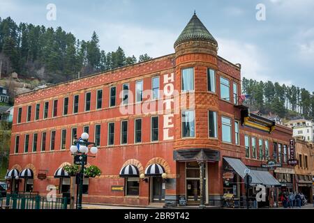 Deadwood, SD, USA - May 30, 2019: The Fairmont Hotel Stock Photo