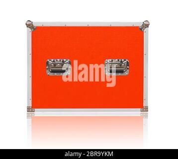 Red toolbox with shadow on white Stock Photo - Alamy
