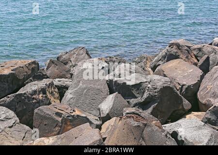 Volcanic Rock Stones Near Vesuvius in Italy Stock Photo - Alamy