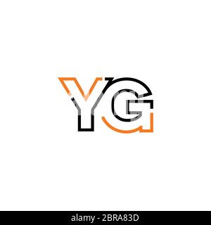 Alphabet letter icon logo YG or GY Stock Vector Image & Art - Alamy