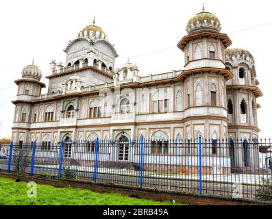 Guru Nanak Gurdwara Sikh temple in Smethwick near Birmingham UK Stock