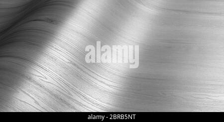 a full frame glossy wavy wood grain surface Stock Photo