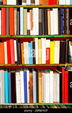 Book Collection School Big Books Collection at Shelf School Library Stock Photo - Alamy