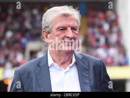 LONDON, ENGLAND - AUGUST 31, 2019: Palace manager Roy Hodgson  pictured ahead of  the 2019/20 Premier League game between Crystal Palace FC and Aston Villa FC at Selhurst Park. Stock Photo