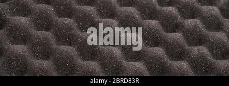 Foam sound protect wall texture. Audio recording background Stock Photo