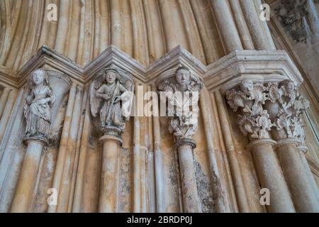 Monastery of Saint Mary of the Victory in Batalha, Portugal Stock Photo