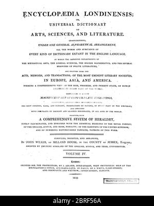 A London encyclopaedia, or universal dictionary of science, art ...