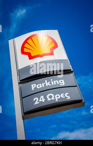 Signage at a Shell gas station in Seattle, Wash., is pictured on ...