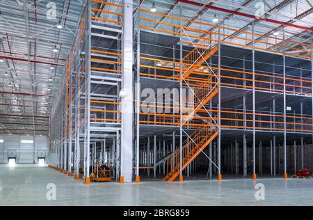 A big modern storage room Stock Photo