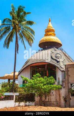 Sri Prasanna Veeranjaneya Swamy Temple is a hindu temple located in Bangalore city in India Stock Photo