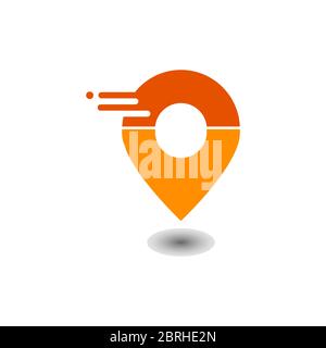 map pointer vector design template illustration Stock Vector