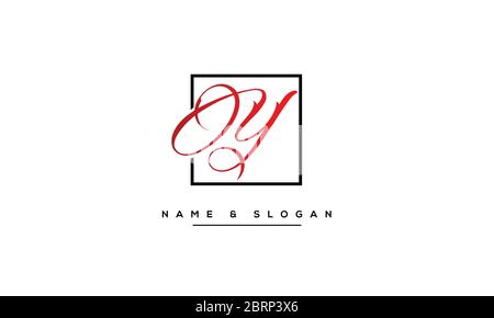 Abstract Letter Y, YY Logo Monogram Stock Vector