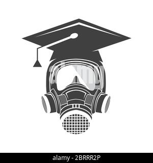Art Academy logo design - vector Stock Vector