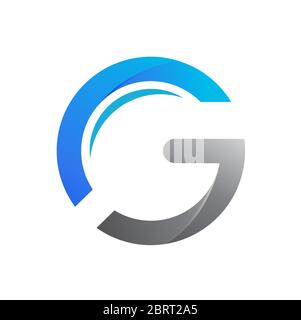 G logo design template Stock Vector